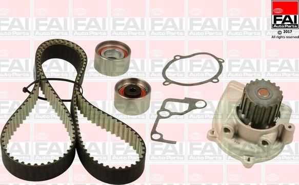 FAI AutoParts TBK504-6488 - Pompa acqua + Kit cinghie dentate www.autoricambit.com