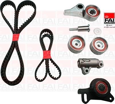 FAI AutoParts TBK518 - Kit cinghie dentate www.autoricambit.com