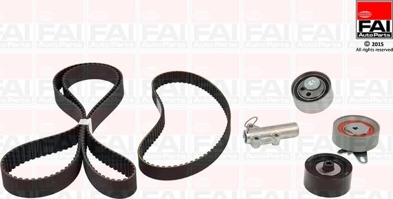 FAI AutoParts TBK359 - Kit cinghie dentate www.autoricambit.com