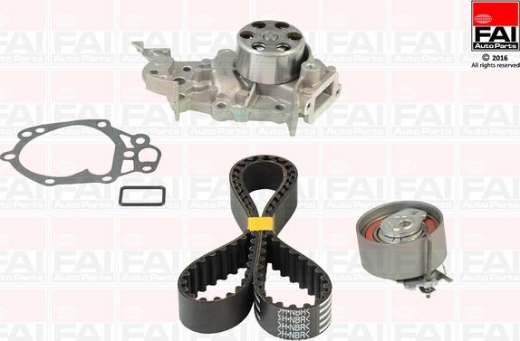 FAI AutoParts TBK381-6552 - Pompa acqua + Kit cinghie dentate www.autoricambit.com