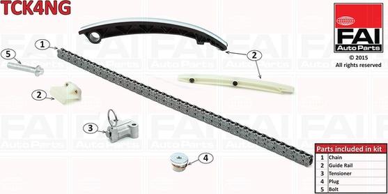 FAI AutoParts TCK4NG - Kit catena distribuzione www.autoricambit.com