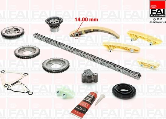 FAI AutoParts TCK160 - Kit catena distribuzione www.autoricambit.com