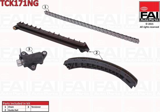 FAI AutoParts TCK171NG - Kit catena distribuzione www.autoricambit.com