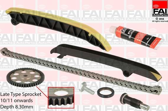 FAI AutoParts TCK208L - Kit catena distribuzione www.autoricambit.com