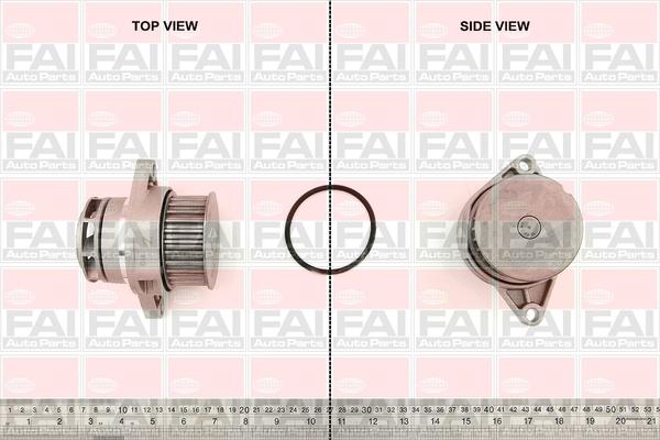 FAI AutoParts WP6213 - Pompa acqua www.autoricambit.com