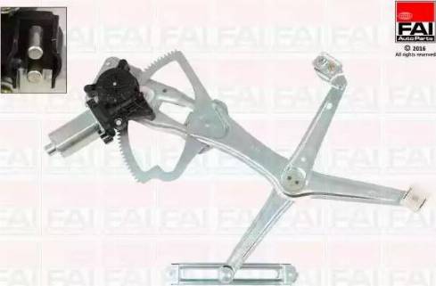 FAI AutoParts WR125M - Alzacristallo www.autoricambit.com