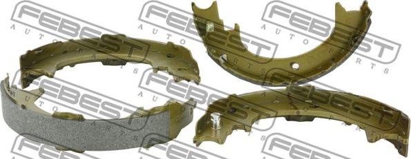 Febest 0402-V97WR - Kit ganasce, Freno stazionamento www.autoricambit.com