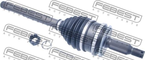 Febest 0414-KB4A47L - Kit giunti, Semiasse www.autoricambit.com