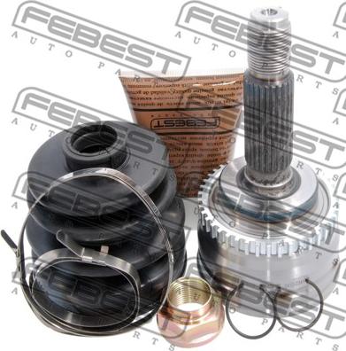 Febest 0410-034A43 - Kit giunti, Semiasse www.autoricambit.com