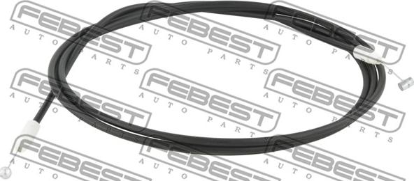 Febest 04101-KB4T - Cavo comando cofano motore www.autoricambit.com