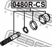 Febest 0480R-CS - Kit riparazione, Cilindro trasmettitore frizione www.autoricambit.com