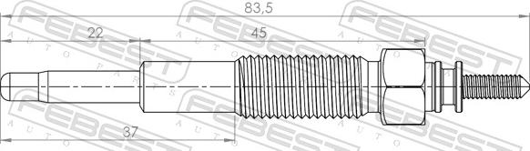 Febest 05642-001 - Candeletta www.autoricambit.com