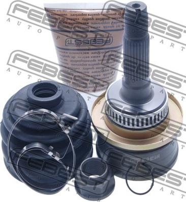 Febest 0510-B25A44 - Kit giunti, Semiasse www.autoricambit.com