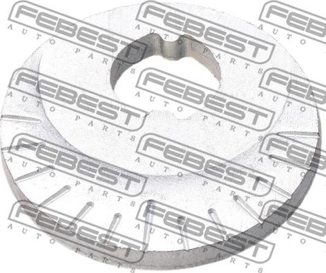 Febest 0530-002 - Mezzaluna, Corpo assiale www.autoricambit.com