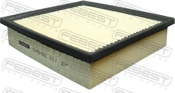 Febest 0142-001 - Filtro aria www.autoricambit.com