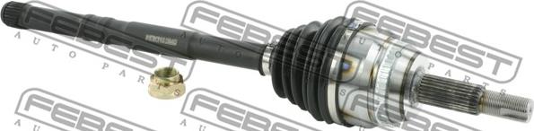 Febest 0114-ACV40L26A48 - Kit giunti, Semiasse www.autoricambit.com