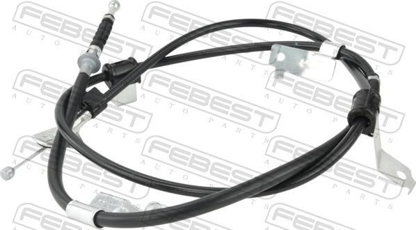 Febest 01100-ZRE152LH - Cavo comando, Freno stazionamento www.autoricambit.com