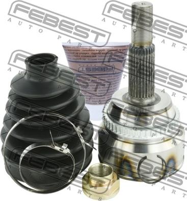 Febest 0110-ACV40L26A48 - Kit giunti, Semiasse www.autoricambit.com