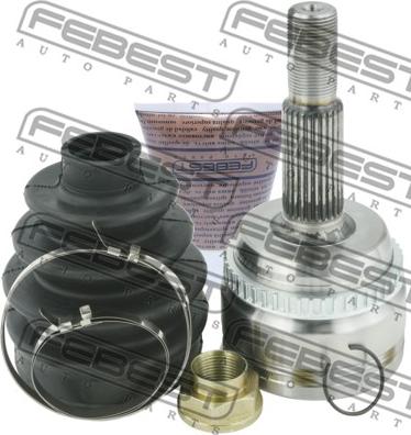 Febest 0110-ASV50LA48 - Kit giunti, Semiasse www.autoricambit.com