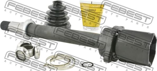 Febest 0111-AZT251RH - Kit giunti, Semiasse www.autoricambit.com