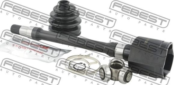 Febest 0111-SXV20RH - Kit giunti, Semiasse www.autoricambit.com