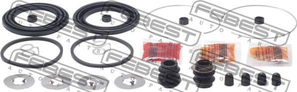 Febest 0175-GSE25F - Kit riparazione, Pinza freno www.autoricambit.com