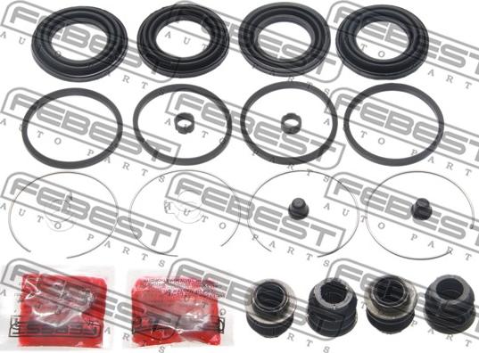 Febest 0175-JZX110F - Kit riparazione, Pinza freno www.autoricambit.com