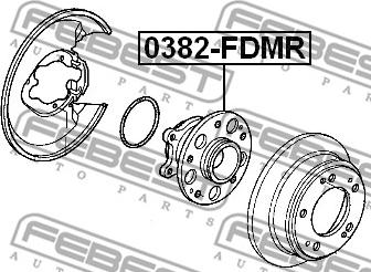 Febest 0382-FDMR - Mozzo ruota www.autoricambit.com