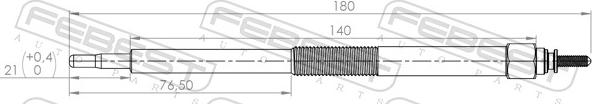 Febest 02642-003 - Candeletta www.autoricambit.com