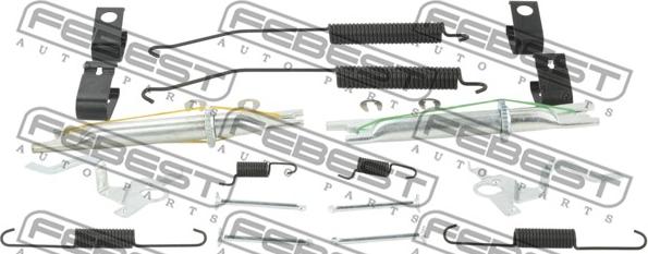 Febest 0204-D40MR-KIT - Kit accessori, Ganasce freno stazionamento www.autoricambit.com