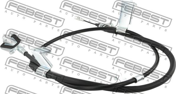 Febest 02100-T30LH - Cavo comando, Freno stazionamento www.autoricambit.com