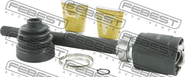 Febest 0211-J1020GRH - Kit giunti, Semiasse www.autoricambit.com