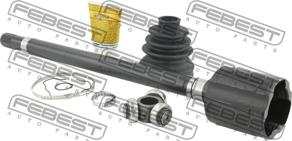 Febest 0211-QR25MTRH - Kit giunti, Semiasse www.autoricambit.com