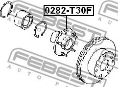 Febest 0282-T30F - Mozzo ruota www.autoricambit.com