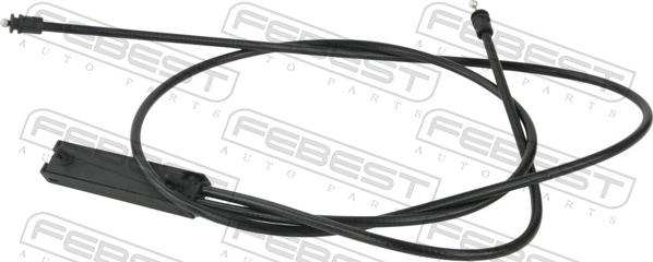 Febest 19101-E90F - Cavo comando cofano motore www.autoricambit.com