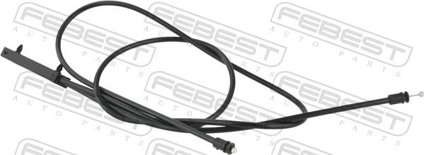 Febest 19101-E90TUF - Cavo comando cofano motore www.autoricambit.com