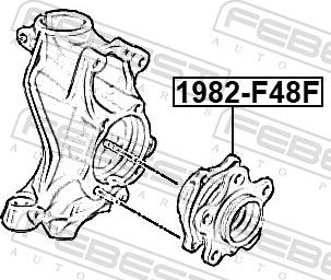 Febest 1982-F48F - Mozzo ruota www.autoricambit.com