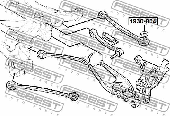 Febest 1930-004 - Mezzaluna, Corpo assiale www.autoricambit.com