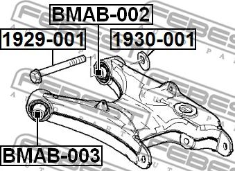 Febest 1930-001 - Mezzaluna, Corpo assiale www.autoricambit.com