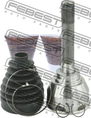 Febest 1410-KOR - Kit giunti, Semiasse www.autoricambit.com