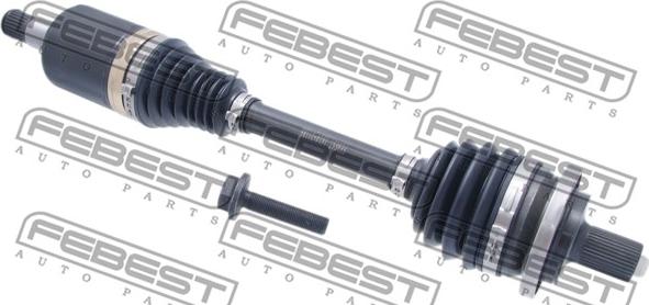 Febest 1614-211RH - Albero motore/Semiasse www.autoricambit.com