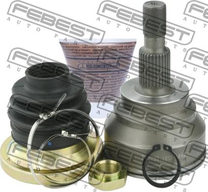 Febest 1610-164R - Kit giunti, Semiasse www.autoricambit.com