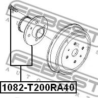 Febest 1082-T200RA40 - Mozzo ruota www.autoricambit.com