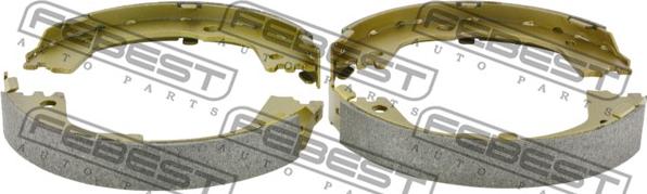 Febest 1202SFER - Ganascia freno www.autoricambit.com