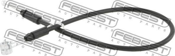 Febest 12101-F2S - Cavo comando cofano motore www.autoricambit.com