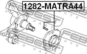 Febest 1282-MATRA44 - Mozzo ruota www.autoricambit.com