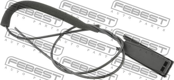 Febest 17101-A8D3C - Cavo comando cofano motore www.autoricambit.com