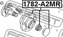 Febest 1782-A2MR - Mozzo ruota www.autoricambit.com