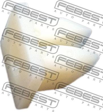 Febest 88570-002 - Clip, Fregio/Modanatura protettiva www.autoricambit.com