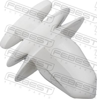 Febest 88570-132 - Clip, Fregio/Modanatura protettiva www.autoricambit.com